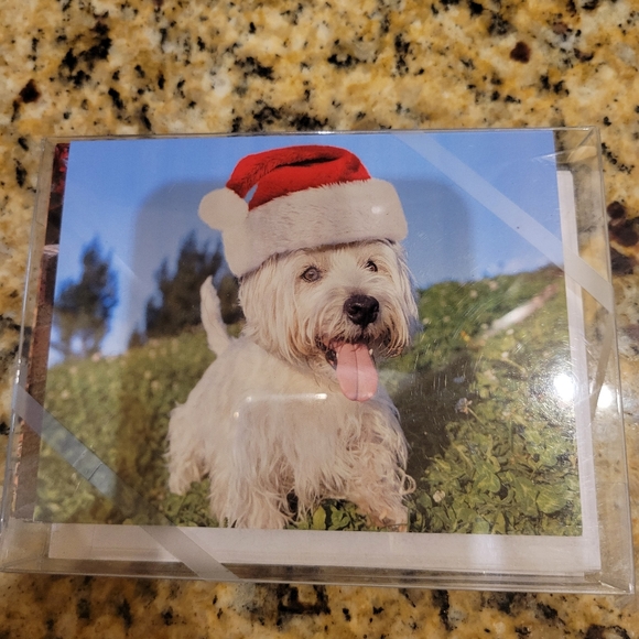 New Christmas Westie note cards - Picture 1 of 4